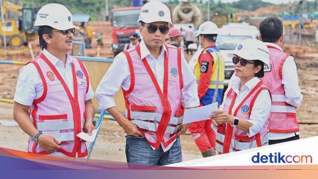 Jokowi Mau Ngantor di IKN, Progres Bandara Nusantara Capai 74%