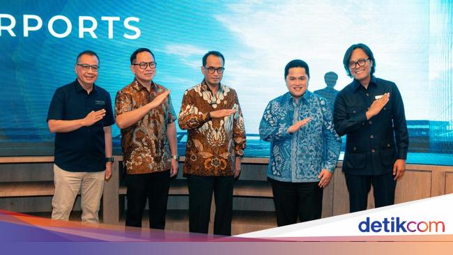 Erick Thohir Rombak Direksi & Komisaris Angkasa Pura Indonesia