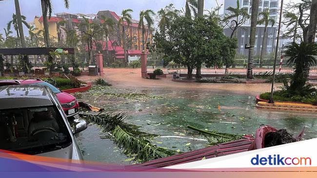 Korban Tewas Topan Yagi di Vietnam Bertambah Jadi 63 Orang, 40 Hilang