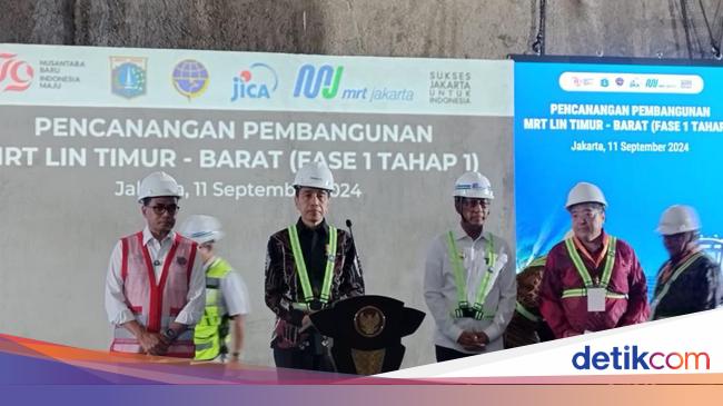 MRT Medan Satria-Tomang Rp 15 T Dibangun, Ditargetkan Selesai 2031