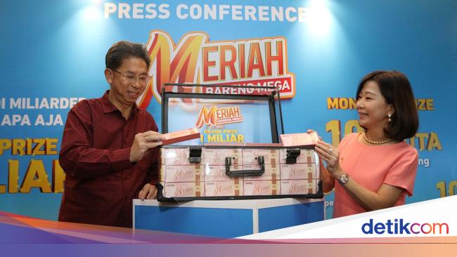 Program Meriah Bareng Mega Lanjut, Uang Tunai Rp 1 M Menanti Nasabah