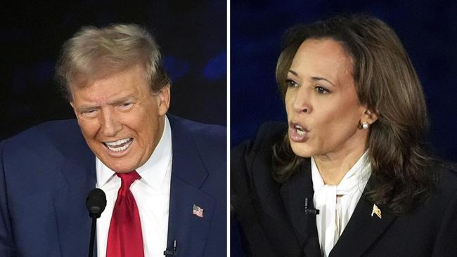 Kamala Harris vs Trump di Pilpres AS Kian Panas