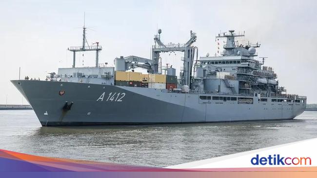 2 Kapal Militer Jerman Berlayar Lintasi Selat Taiwan, China Geram!