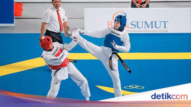 Atlet Taekwondo Polri Koleksi Emas, Perak dan Perunggu di PON XXI Aceh