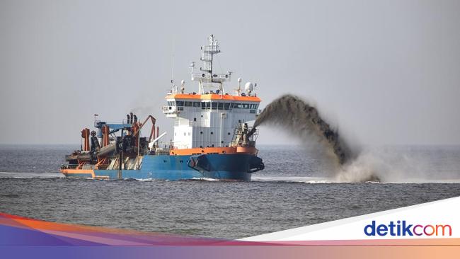 66 Perusahaan Antre Urus Izin Pemanfaatan Pasir Laut
