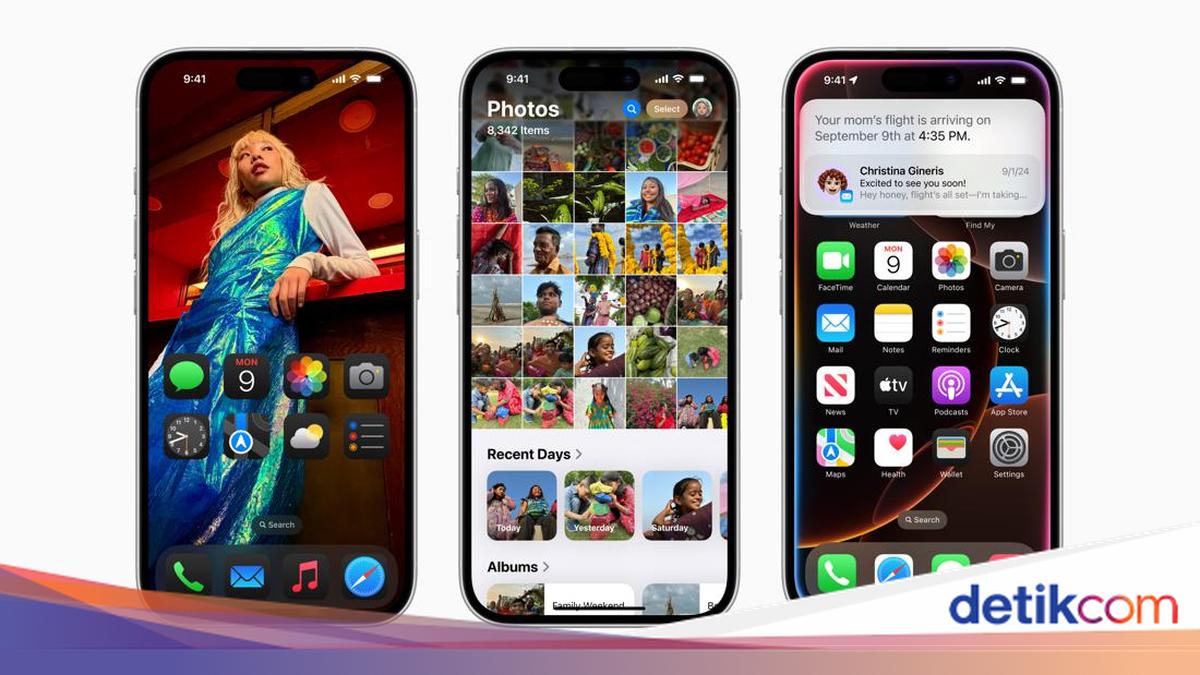 Resmi Dirilis! Intip Fitur Terbaru iOS 18, Cara Update, dan Daftar ...