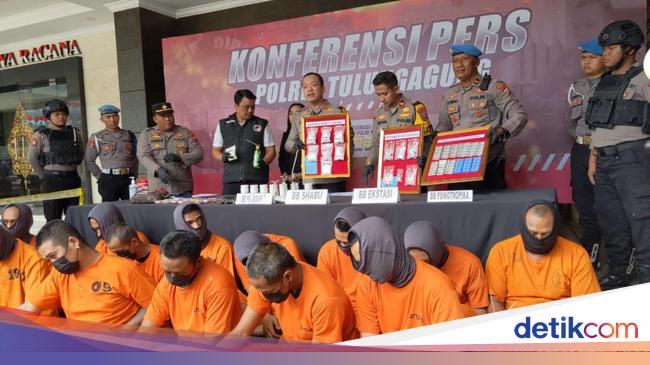 Kasus Narkoba di Tulungagung: Kedungwaru dan Ngunut Paling Banyak, Kauman Aman