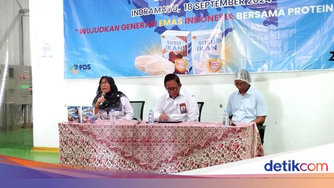KKP Bangun Pabrik Susu Ikan di Pekalongan, Butuh Dana Rp 8 M