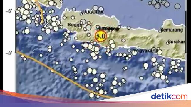 BMKG Wanti-wanti Gempa Susulan Usai Gempa M 5,0 di Garut