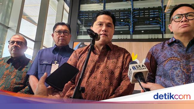 Erick Thohir Resmikan Gedung Baru Bank Mandiri 32 Lantai, Beri Pesan Ini