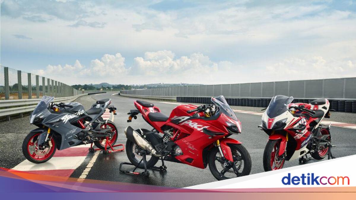 TVS Apache RR 310 Terbaru Meluncur, Ada Seabrek Tambahan Fitur Moge