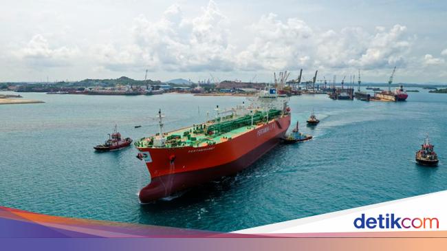 Kapal Milik Pertamina Bawa Gas 45.000 MT buat Kebutuhan LPG Nasional