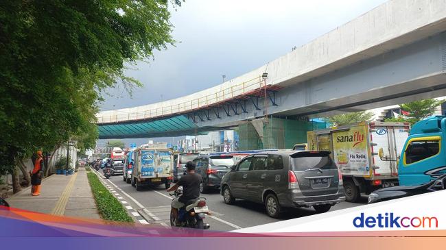 Progres Terkini Pembangunan LRT Jakarta ke Manggarai, Begini Penampakannya