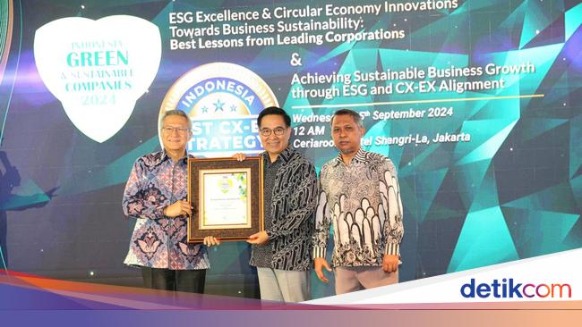 Tjiwi Kimia Raih Penghargaan Indonesia Green and Sustainable Companies