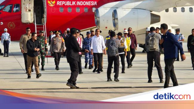 Jokowi Puji Pendaratan Perdana Pesawat Presiden di IKN: Semuanya Lancar