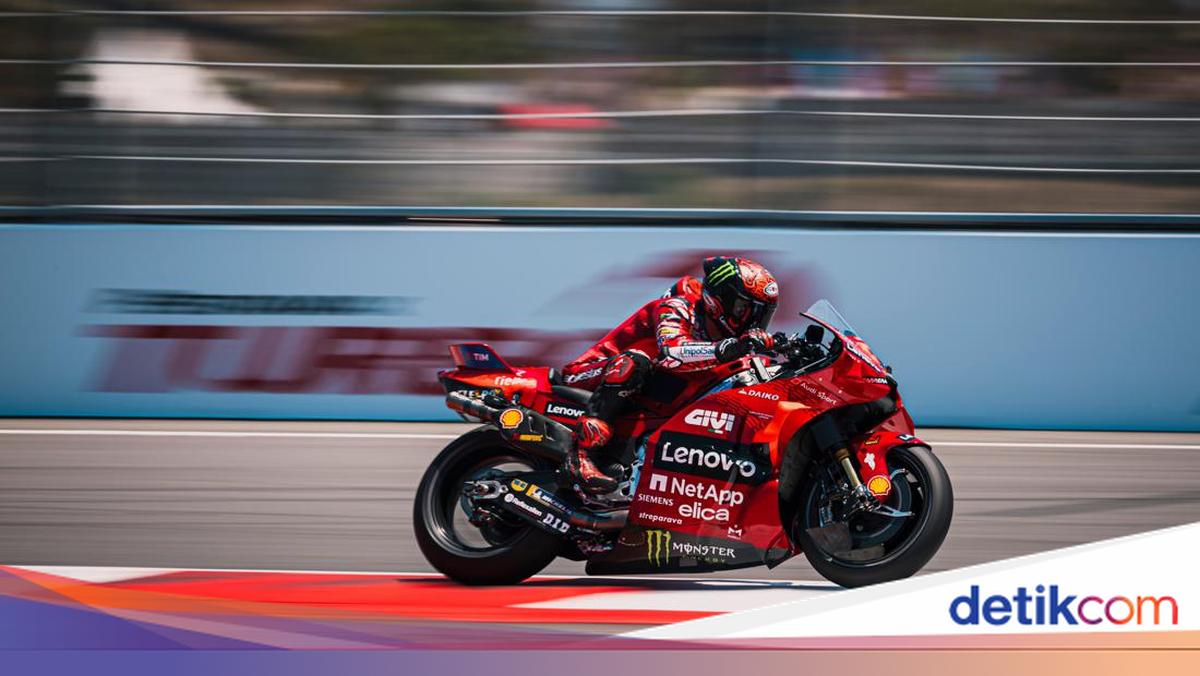 Hasil FP 1 MotoGP Jepang 2024: Bagnaia Tercepat