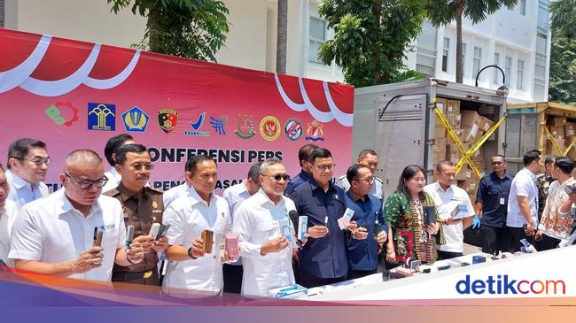 Satgas Temukan 415 Ribu Kosmetik Ilegal Rp 11,45 M, Terbanyak dari China-Thailand