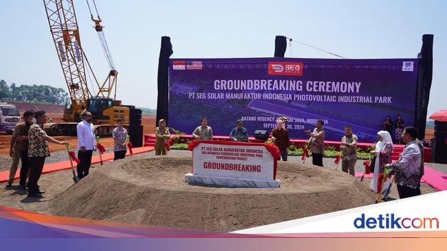 Perusahaan Raksasa Panel Surya Asal AS Resmi Bangun Pabrik Rp 7,6 T!