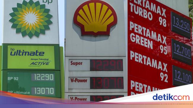 Kompak Naik! Cek Daftar Lengkap Harga BBM di SPBU Pertamina-Shell