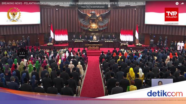 Legal! 580 DPR Members for the period 2024-2029 officially installed