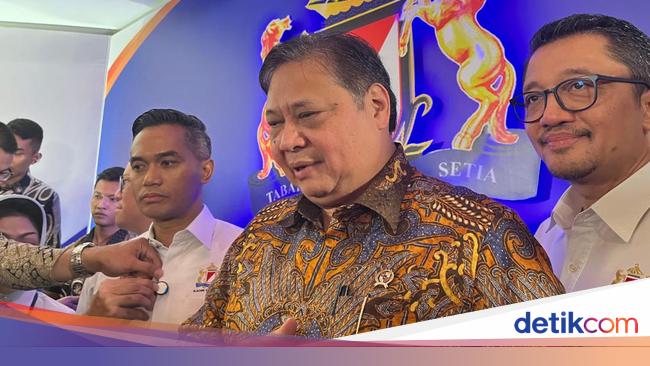 RI Deflasi 5 Bulan Berturut-turut, Ini Kata Airlangga