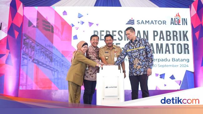 Pabrik Oksigen Terbesar di RI Diresmikan, Investasi Tembus Rp 500 M