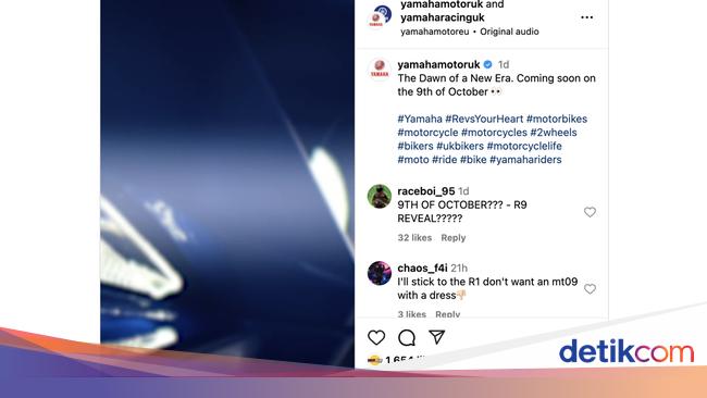 Sangar! Ini Penampakan Calon Moge Baru Yamaha