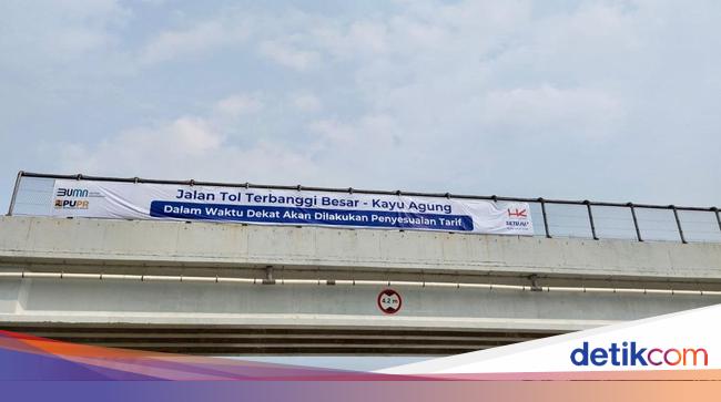 Tarif Tol Terbanggi Besar-Kayu Agung Bakal Naik, Ini Rinciannya