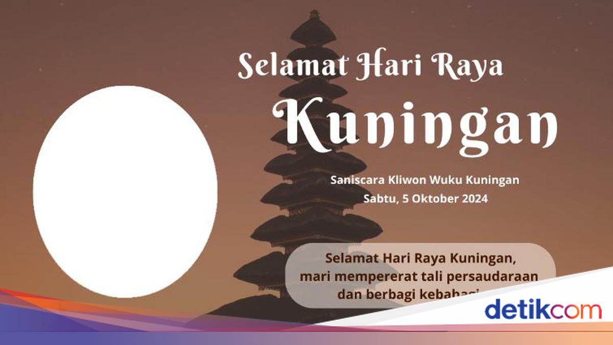 25 Twibbon dan Ucapan Hari Raya Kuningan, Dirayakan 5 Oktober 2024