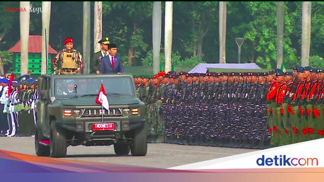 Jokowi Naik Maung Buatan Pindad di HUT TNI, Begini Kecanggihannya