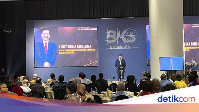 Hadiri Peluncuran Buku Menhub, Luhut Ungkap Kisah Budi Karya Lewati Kritis COVID