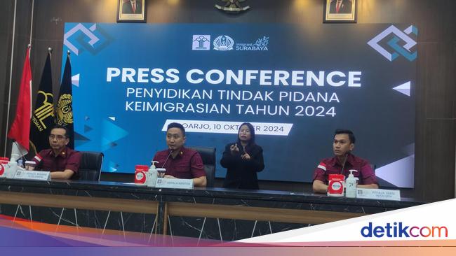 Langgar Keimigrasian, WN Rusia di Surabaya Diamankan