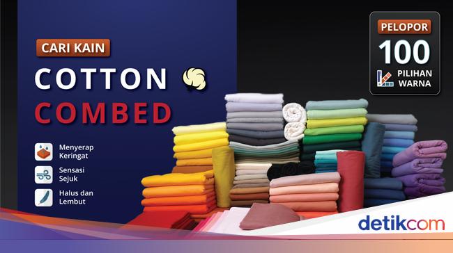 Cotton Combed 24s Knitto Ada 100 Warna, Cocok untuk Pakaian Apa Saja?