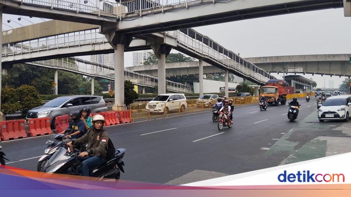 JRF 2024 Usai Nih, Jalan Gatot Subroto Jaksel Dibuka Lagi
