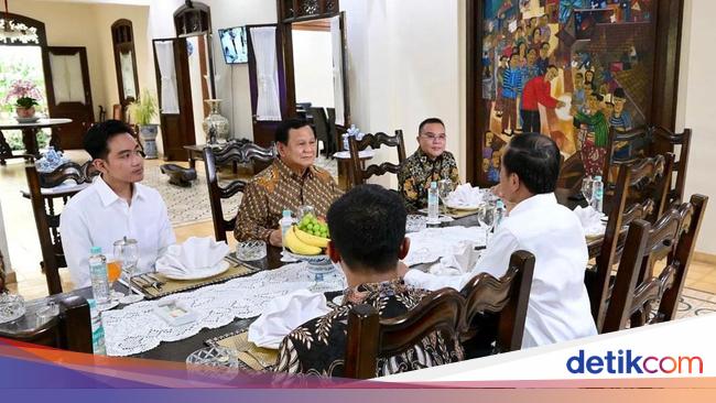 Two Jokowi-Prabowo meetings before the change of power