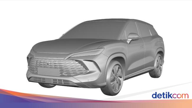 Tak Cuma Mobil Listrik, BYD Daftarkan Desain Mobil Hybrid di Indonesia