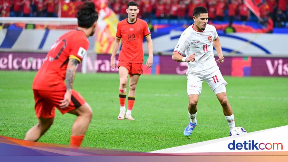 Hasil China Vs Indonesia: Garuda Tumbang 1-2