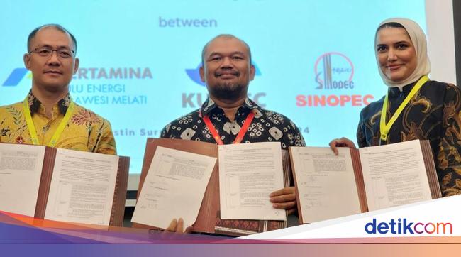 Konsorsium PHE, Sinopec & KUFPEC Teken Kontrak PSC Wilayah Kerja Melati