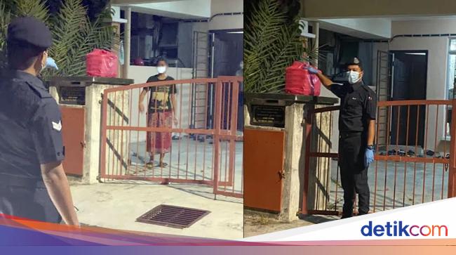 5 Aksi Polisi Baik Hati yang Rajin Berbagi Makanan ke Sesama