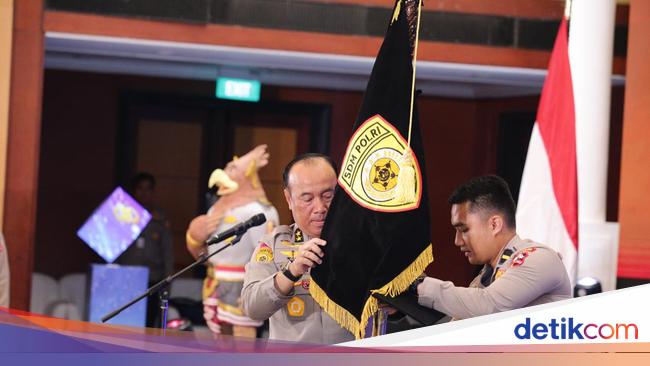 SSDM Polri Kukuhkan Pataka Daksha Prasastya, Komitmen Cetak SDM Unggul untuk Indonesia Emas