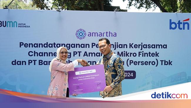 Perluas Kredit untuk UMKM, BTN Gandeng Amartha