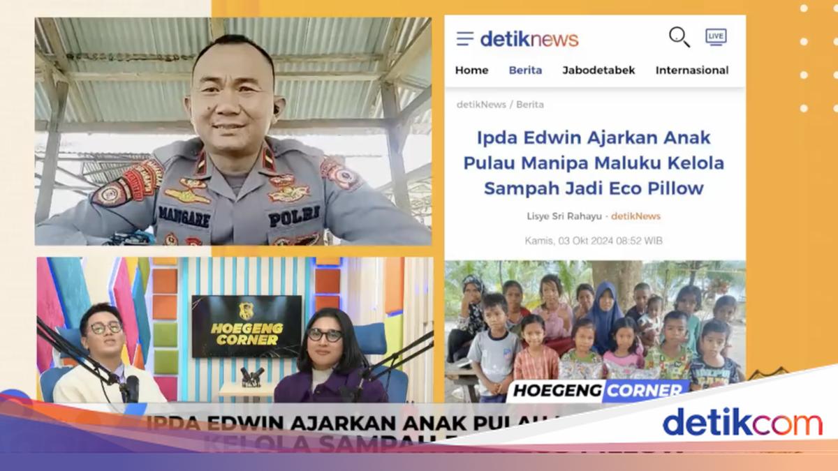 Ipda Edwin Ungkap Warga di Pulau Manipa Dukung Anak-anaknya Olah Eco Pillow