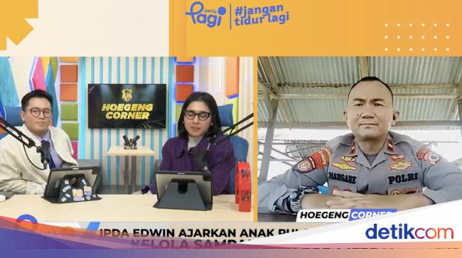 Ipda Edwin Jelaskan Proses Pembuatan Eco Pillow oleh Anak-anak di Pulau ...