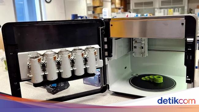 Keren! Ilmuwan Berhasil Ciptakan Makanan Cetak 3D Pertama di Dunia