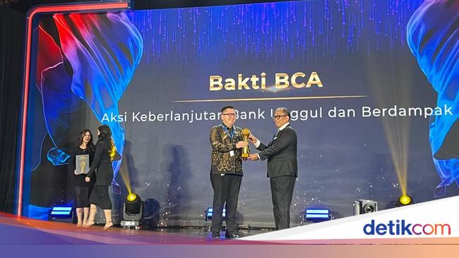 Aksi Nyata untuk Masyarakat, Bakti BCA Raih Penghargaan detikcom Awards 2024