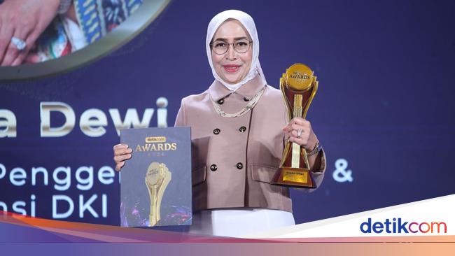 Raih detikcom Awards, Diana Dewi Akan Terus Dampingi UMKM agar Naik Kelas
