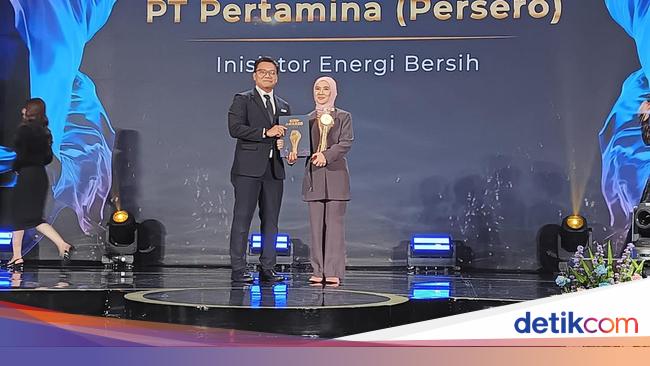 Olah Tebu-Minyak Jelantah, Pertamina Dinobatkan Inisiator Energi Bersih