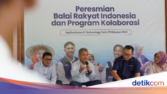 Perkuat Pemberdayaan Masyarakat, BRI-IPB Resmikan Balai Rakyat Indonesia