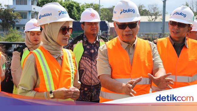 Direksi Bulog Monitoring Bongkar Muat Beras di Pelabuhan Tanjung Wangi