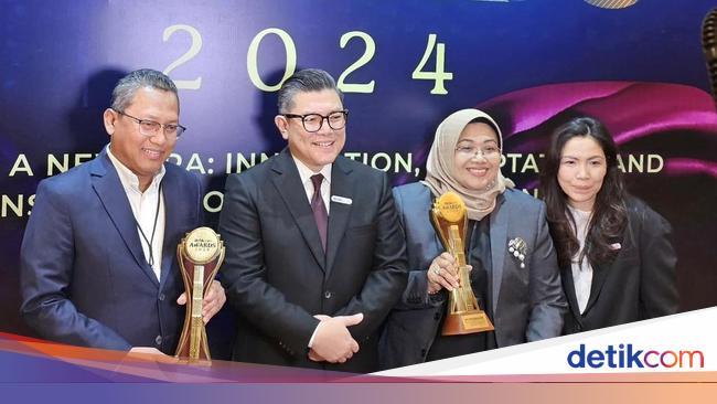 Pegadaian Borong Penghargaan detikcom Awards 2024